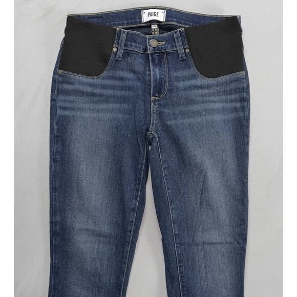 Paige Verdugo Ultra Skinny Lightweight Stretch Maternity Jeans Women's Size 27 - Picture 3 of 9